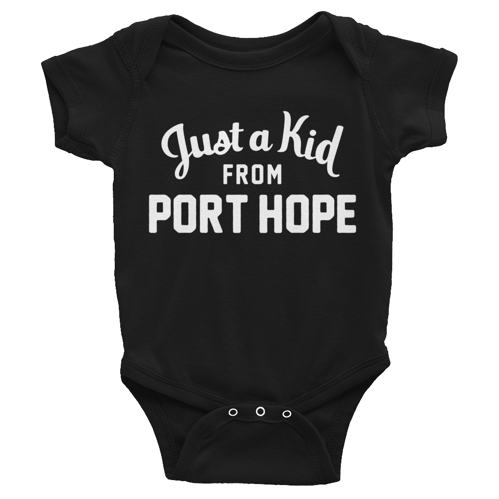 Port Hope Onesie | Just a Kid from Port Hope