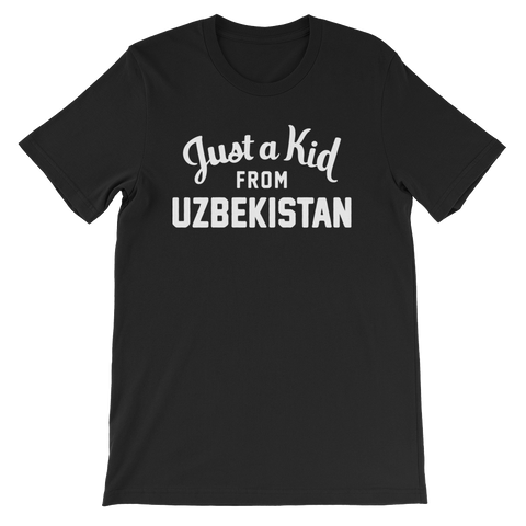 Uzbekistan T-Shirt | Just a Kid from Uzbekistan