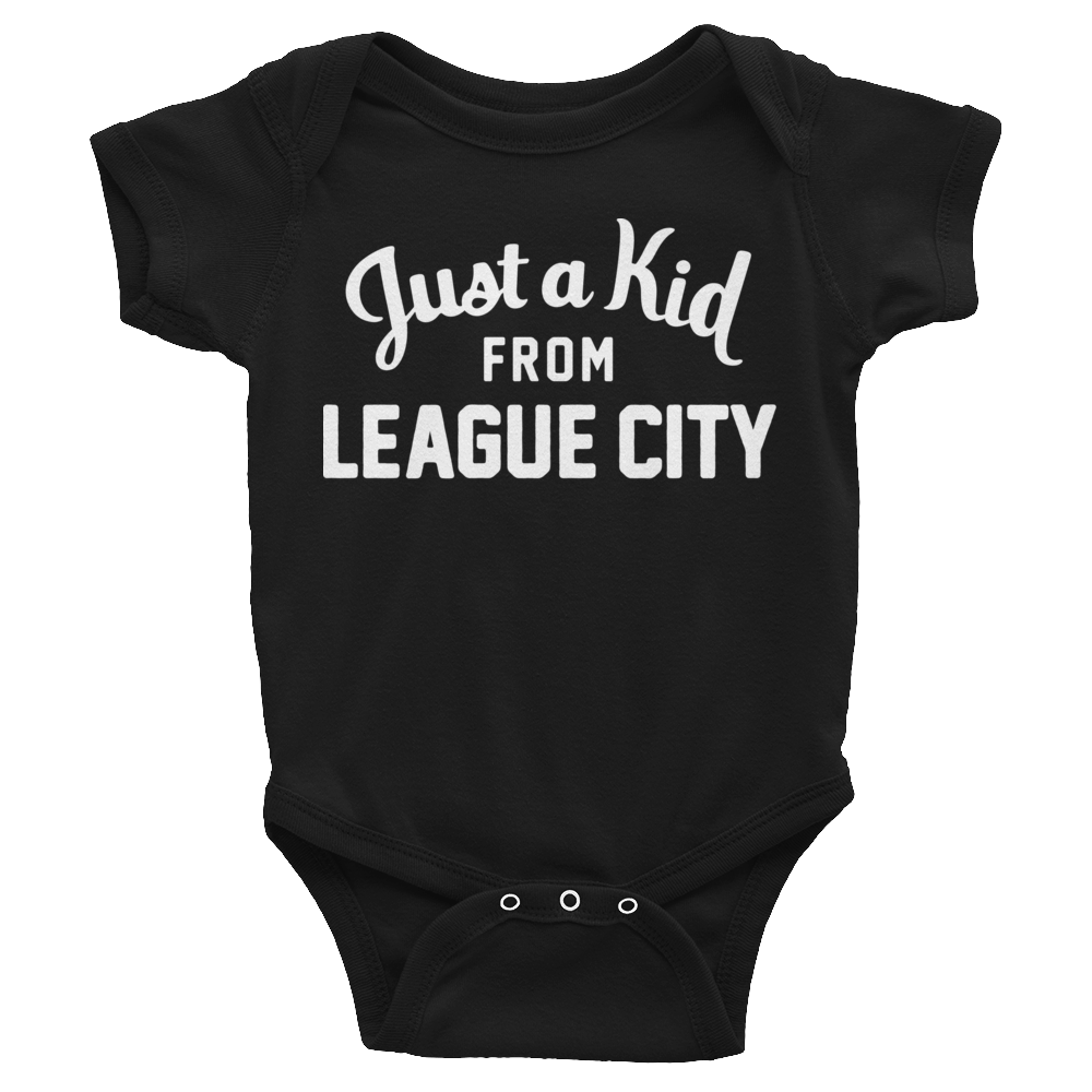 League City Onesie | Just a Kid from League City