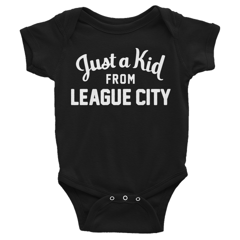 League City Onesie | Just a Kid from League City