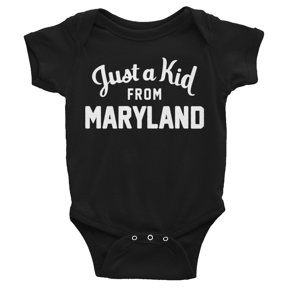 Maryland Onesie | Just a Kid from Maryland