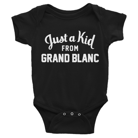 Grand Blanc Onesie | Just a Kid from Grand Blanc
