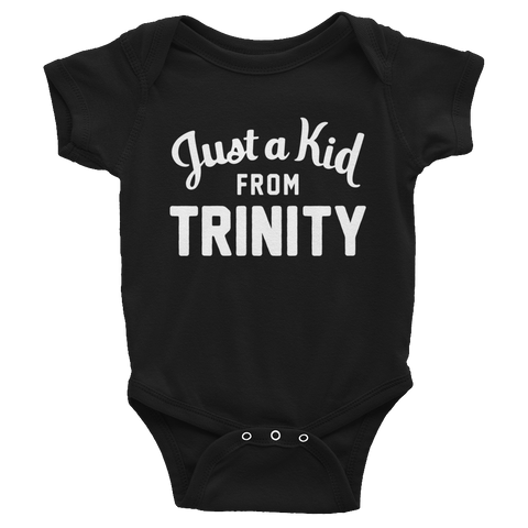 Trinity Onesie | Just a Kid from Trinity