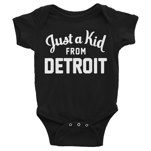 Detroit Onesie | Just a Kid from Detroit