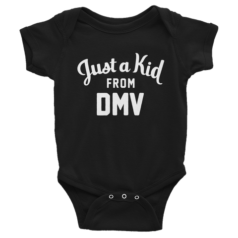 Dmv Onesie | Just a Kid from Dmv