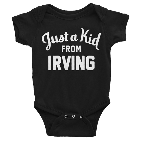 Irving Onesie | Just a Kid from Irving