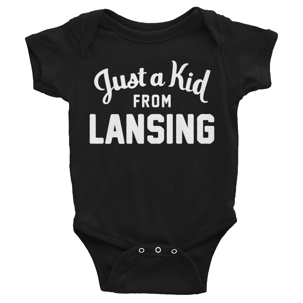 Lansing Onesie | Just a Kid from Lansing