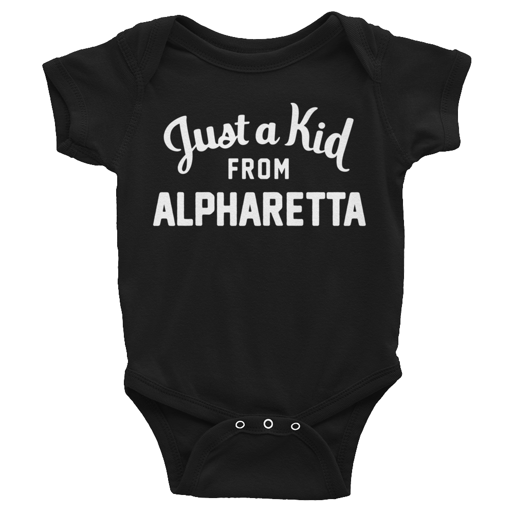 Alpharetta Onesie | Just a Kid from Alpharetta