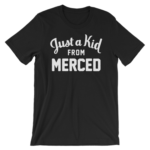 Merced T-Shirt | Just a Kid from Merced