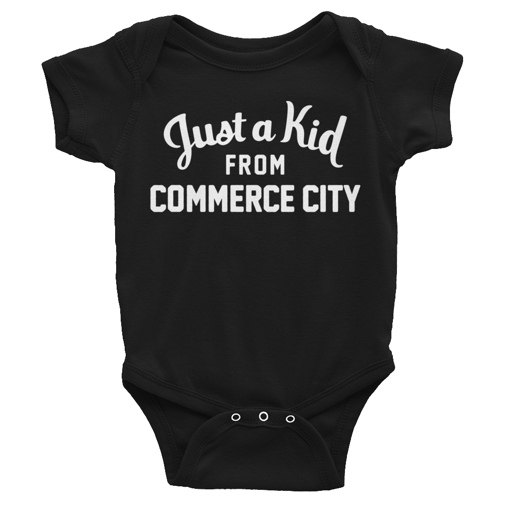 Commerce City Onesie | Just a Kid from Commerce City