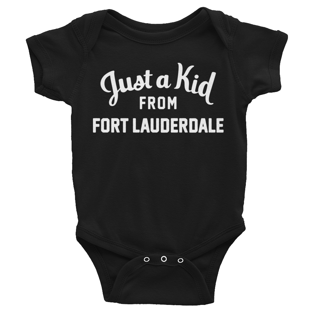 Fort Lauderdale Onesie | Just a Kid from Fort Lauderdale