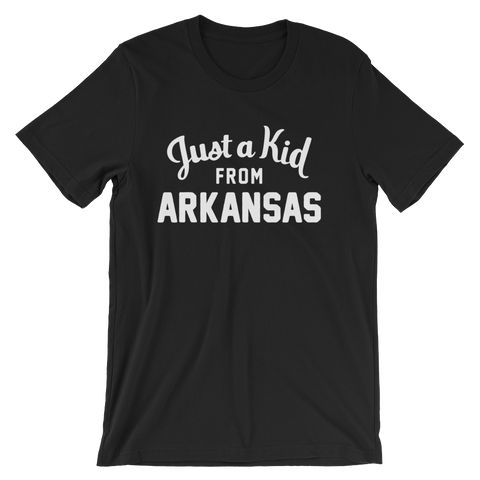 Arkansas T-Shirt | Just a Kid from Arkansas