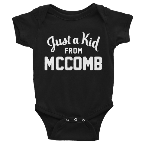 Mccomb Onesie | Just a Kid from Mccomb