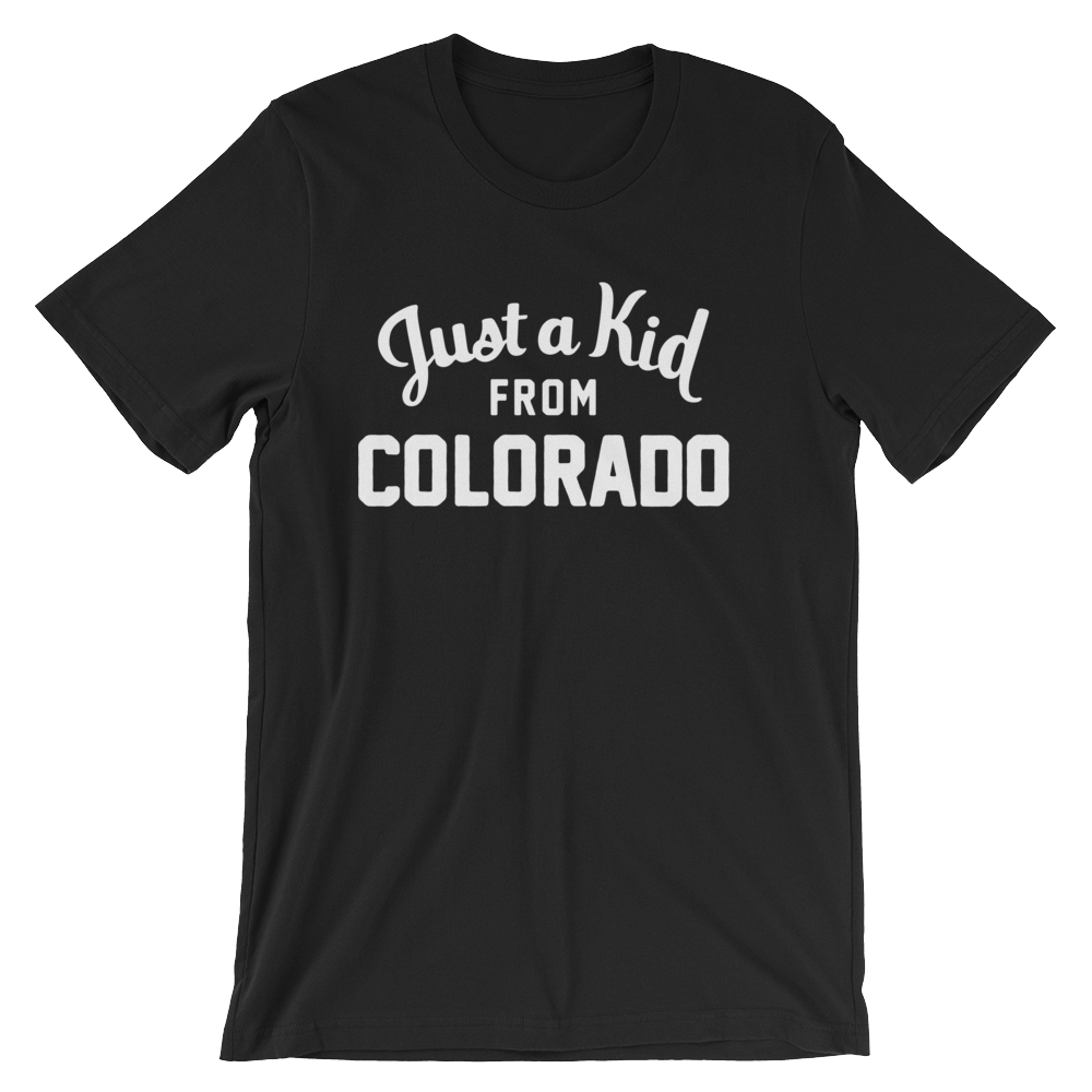 Colorado T-Shirt | Just a Kid from Colorado
