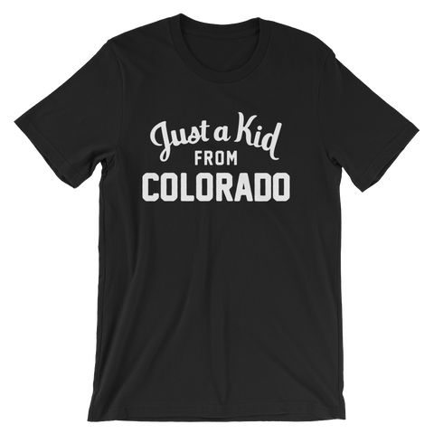 Colorado T-Shirt | Just a Kid from Colorado