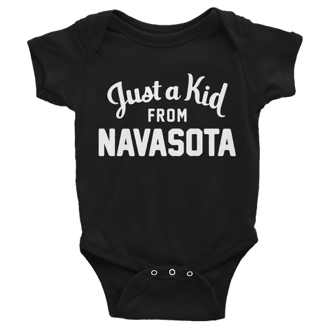 Navasota Onesie | Just a Kid from Navasota