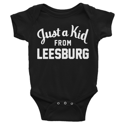 Leesburg Onesie | Just a Kid from Leesburg