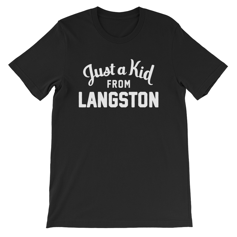 Langston T-Shirt | Just a Kid from Langston