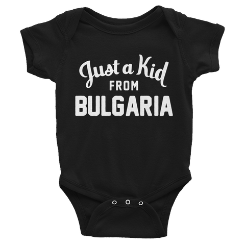 Bulgaria Onesie | Just a Kid from Bulgaria