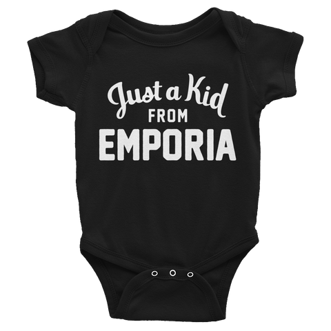Emporia Onesie | Just a Kid from Emporia