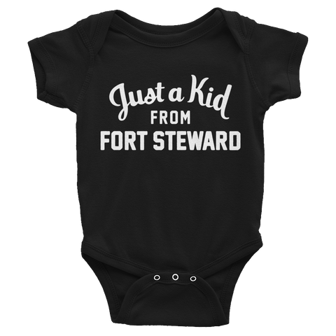 Fort Steward Onesie | Just a Kid from Fort Steward