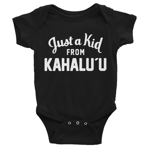 Kahalu'u Onesie | Just a Kid from Kahalu'u