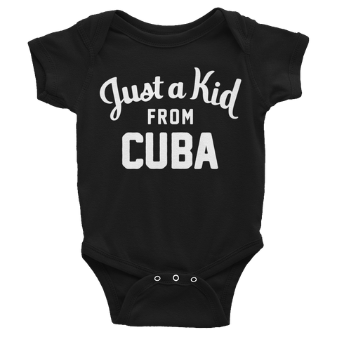 Cuba Onesie | Just a Kid from Cuba