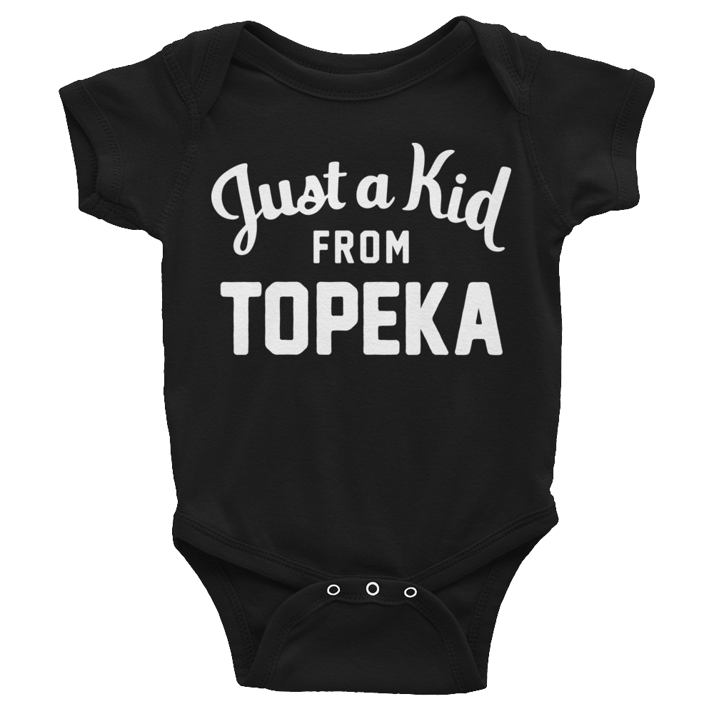 Topeka Onesie | Just a Kid from Topeka