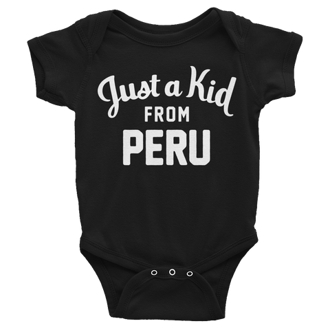 Peru Onesie | Just a Kid from Peru