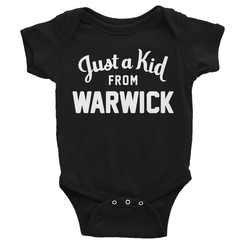 Warwick Onesie | Just a Kid from Warwick