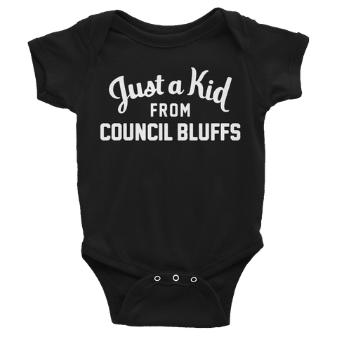 Council Bluffs Onesie | Just a Kid from Council Bluffs