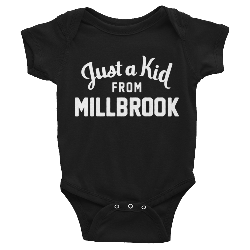 Millbrook Onesie | Just a Kid from Millbrook