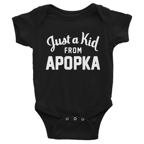 Apopka Onesie | Just a Kid from Apopka