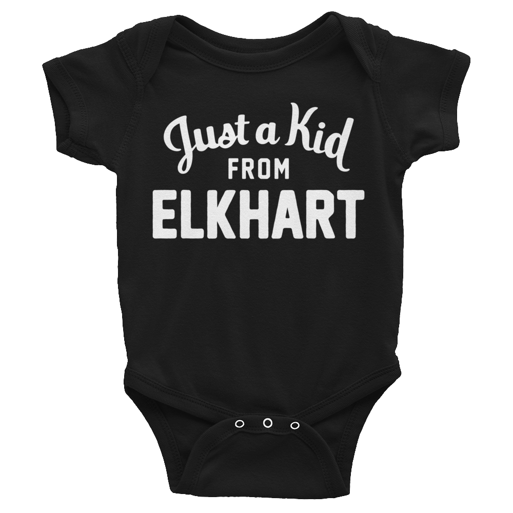Elkhart Onesie | Just a Kid from Elkhart