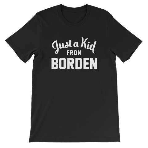 Borden T-Shirt | Just a Kid from Borden
