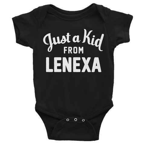 Lenexa Onesie | Just a Kid from Lenexa