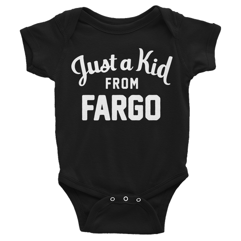 Fargo Onesie | Just a Kid from Fargo