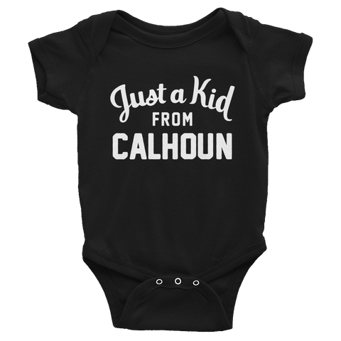 Calhoun Onesie | Just a Kid from Calhoun
