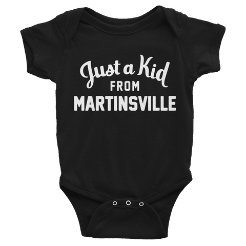 Martinsville Onesie | Just a Kid from Martinsville