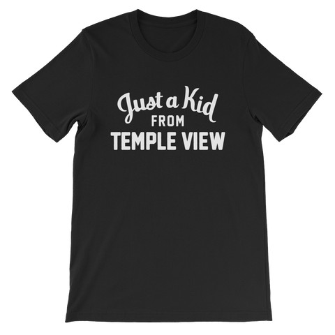 Temple View T-Shirt | Just a Kid from Temple View
