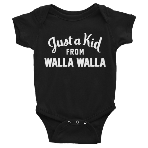 Walla Walla Onesie | Just a Kid from Walla Walla