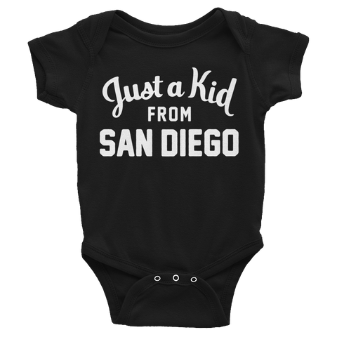 San Diego Onesie | Just a Kid from San Diego