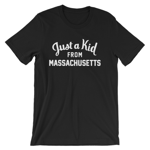 Massachusetts T-Shirt | Just a Kid from Massachusetts