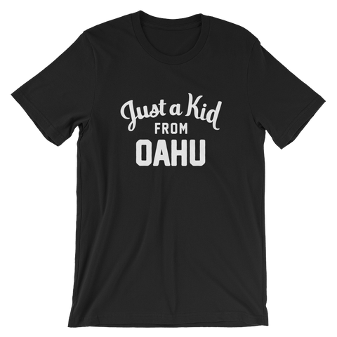 Oahu T-Shirt | Just a Kid from Oahu