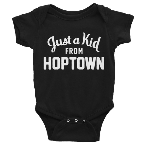 Hoptown Onesie | Just a Kid from Hoptown