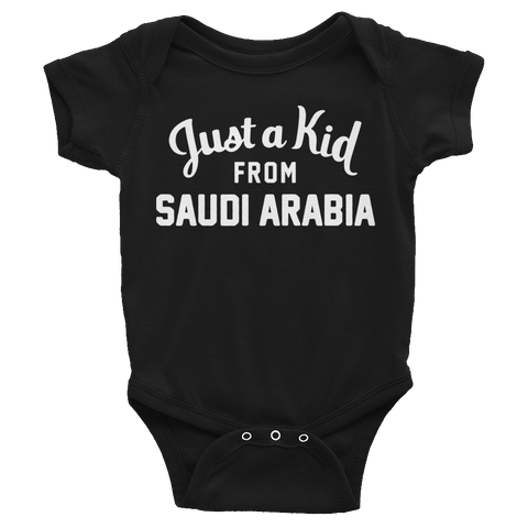 Saudi Arabia Onesie | Just a Kid from Saudi Arabia