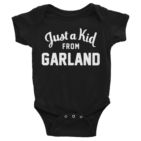 Garland Onesie | Just a Kid from Garland