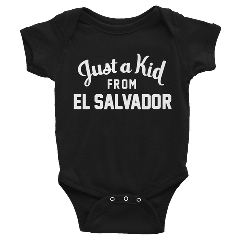 El Salvador Onesie | Just a Kid from El Salvador