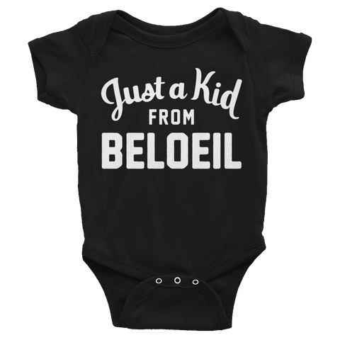 Beloeil Onesie | Just a Kid from Beloeil