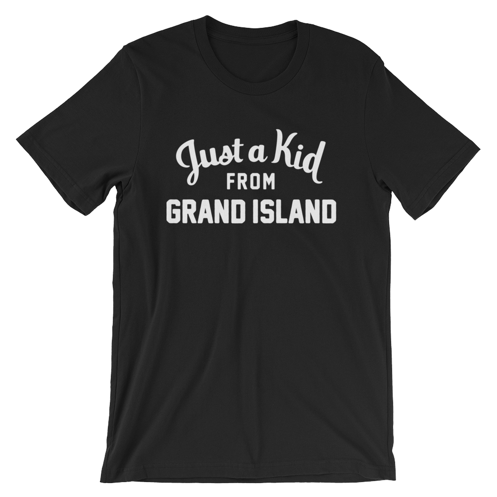 Grand Island T-Shirt | Just a Kid from Grand Island